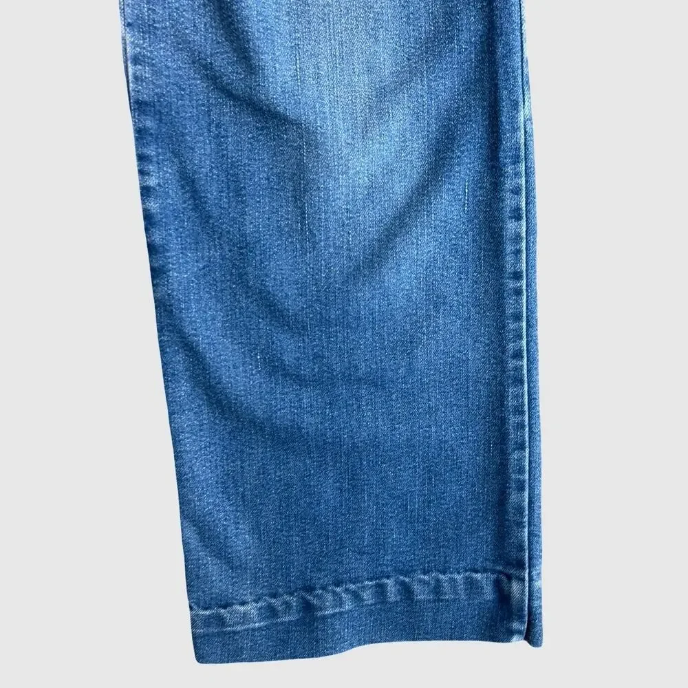 Vintage 70s Levi’s Orange Tab Sailor High Rise Wide Leg Patch Pocket Denim Pants